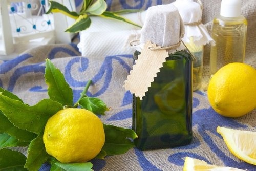 deodorante per ambienti al limone agrumi