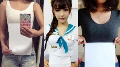 sfida del foglio di carta, non serve essere perfetti