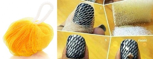 spugna manicure