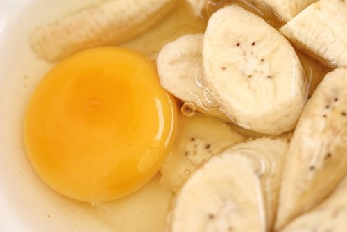 Uovo e banana doppie punte
