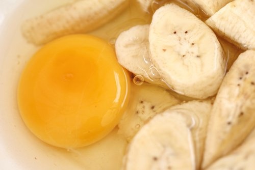 Uovo e banana doppie punte