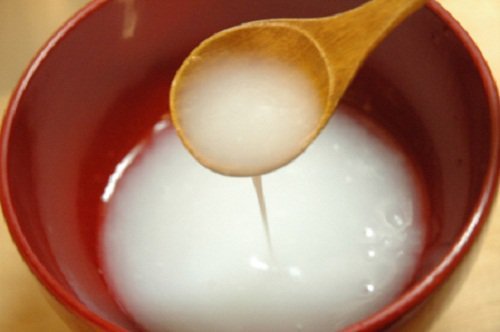acqua di riso cottura