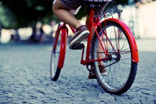 Bicicletta per consumare calorie