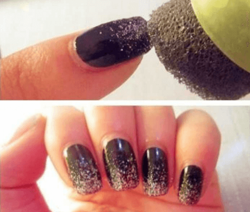 Mani brillanti sulle punte