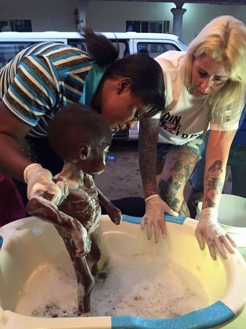 Hope-3 bambino nigeriano