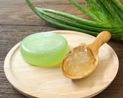 sapone naturale all'aloe