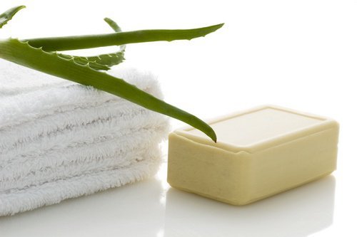 sapone idratante a base di aloe vera