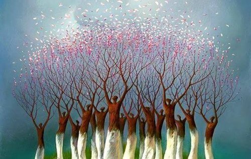 Uomini-albero giornata mondiale dell'ambiente