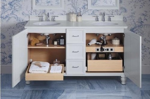 armadio sotto lavabo bagno