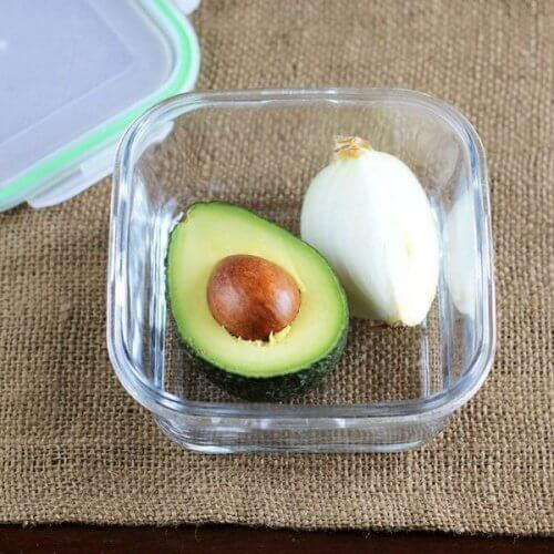 avocado e cipolla trucco di cucina interessante