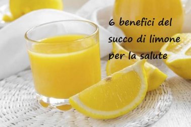 Succo di limone: 6 preziosi benefici