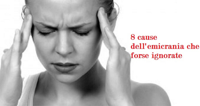 8 cause dell’emicrania che forse ignorate 8 cause dell’emicrania che forse ignorate