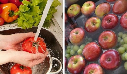 Eliminare i pesticidi da frutta e verdura