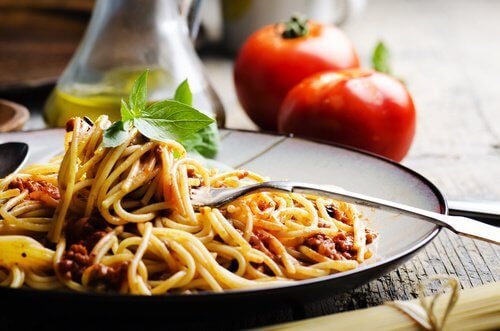 pasta con il sugo