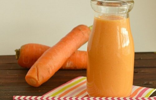 Frullato alla carota russare