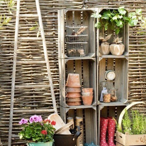 cassette della frutta mobile per giardino