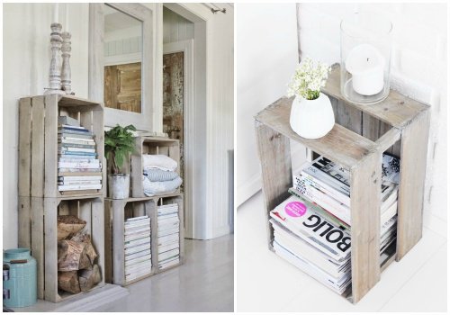 cassette della frutta mobili salotto