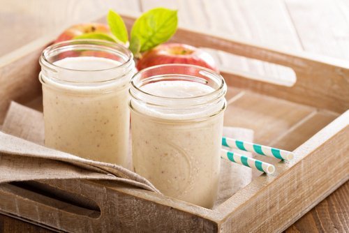 Frullato di mela e maca