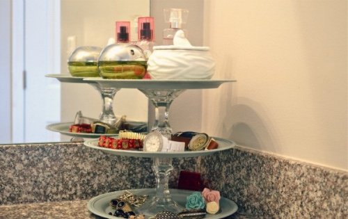 piatti per profumi ed accessori bagno