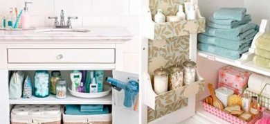13 infallibili trucchi per un bagno ordinato e pulito