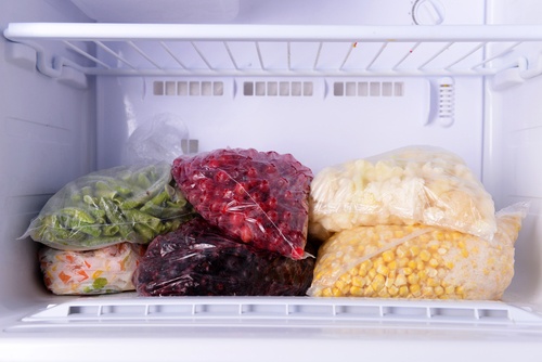 conservare alimenti in freezer