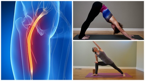 Lo yoga per alleviare il dolore del nervo sciatico