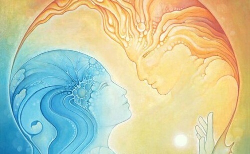 affetto tra il sole e la luna