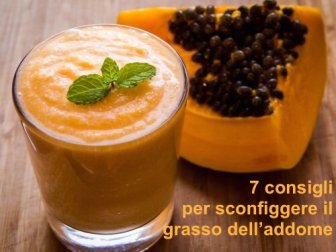 7 consigli per “sconfiggere” il grasso dell’addome