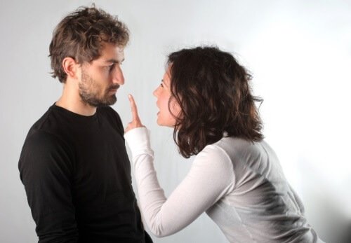 Coppia che litiga