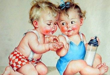 Un bambino felice è rumoroso, irrequieto, allegro e ribelle