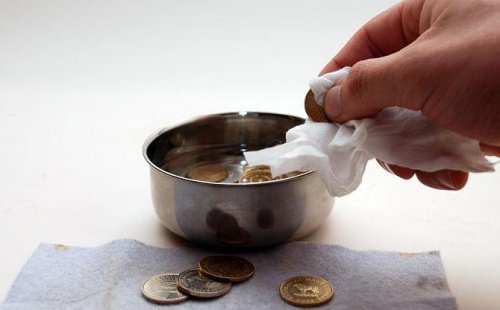Pulire le monete