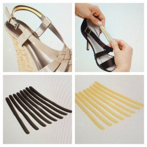 Con i cuscinetti adesivi potete evitare il mal di piedi provocato dalle scarpe