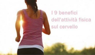 I 9 benefici dell'attività fisica sul cervello