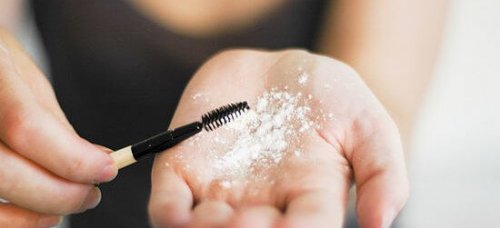 mascara e talco ciglia da sogno