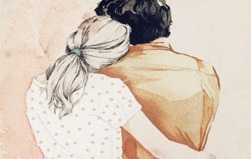 una-squadra-rappresentata-da-coppia-che-si-abbraccia