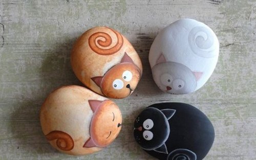 piccoli animali dipinti