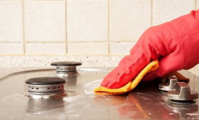 Pulire la cucina: 6 semplici trucchi