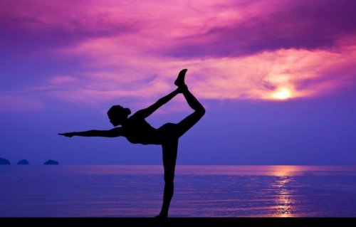 Yoga al tramonto