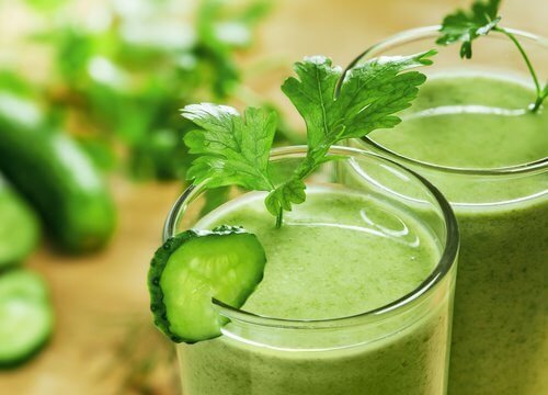 Frullato al cetriolo