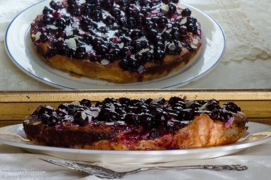Cheesecake ai mirtilli