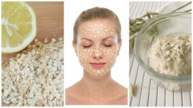 Maschera all'avena e limone contro le macchie del viso