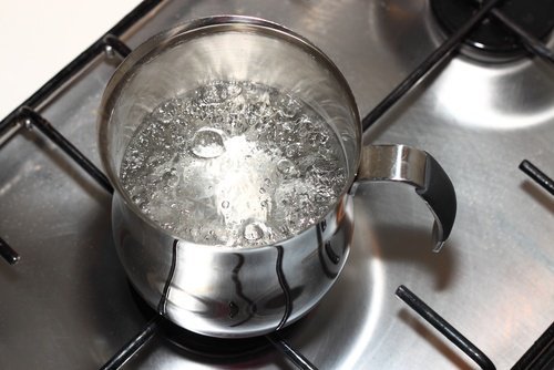 Ustioni da acqua bollente
