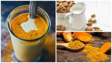 Antinfiammatorio naturale alla curcuma e latte di mandorle