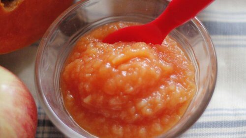 Crema di papaia e curcuma