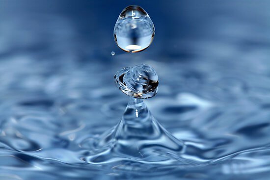 acqua pelle secca