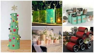 19 modi creativi per riciclare le lattine