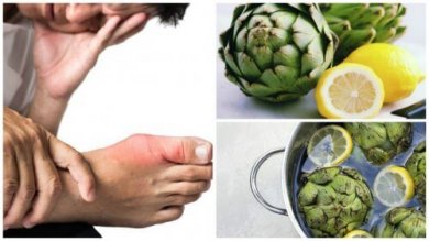 Acqua di carciofo e limone per eliminare l'acido urico