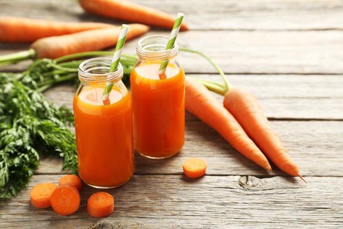 centrifugato di carote per combattere l'infiammazione