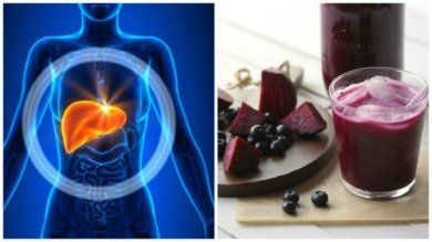 Favorire la disintossicazione del fegato con un frullato a base di mirtilli e barbabietola
