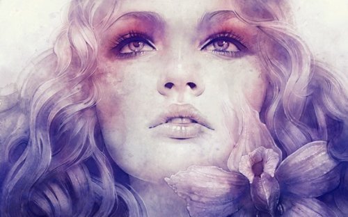 donna-triste piangere